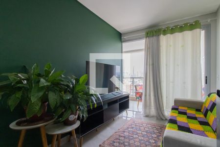 Sala de apartamento para alugar com 1 quarto, 50m² em Centro, Guarulhos