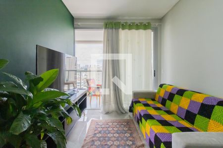 Sala de apartamento à venda com 1 quarto, 50m² em Centro, Guarulhos