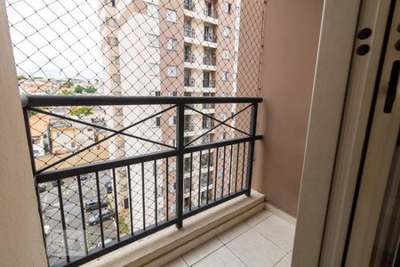 Varanda da Sala de apartamento à venda com 3 quartos, 62m² em Jardim Cambui, Santo André