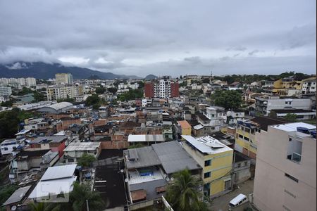 Vista do Quarto de apartamento para alugar com 1 quarto, 34m² em Taquara, Rio de Janeiro