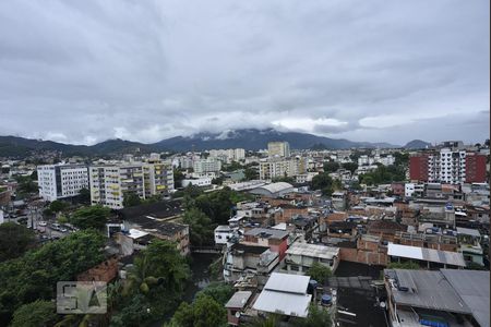 Vista da Sala de apartamento para alugar com 1 quarto, 34m² em Taquara, Rio de Janeiro