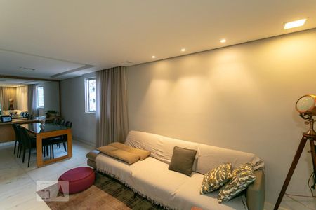 Sala de apartamento à venda com 3 quartos, 116m² em Anchieta, Belo Horizonte