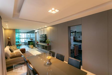 Sala de apartamento à venda com 3 quartos, 116m² em Anchieta, Belo Horizonte