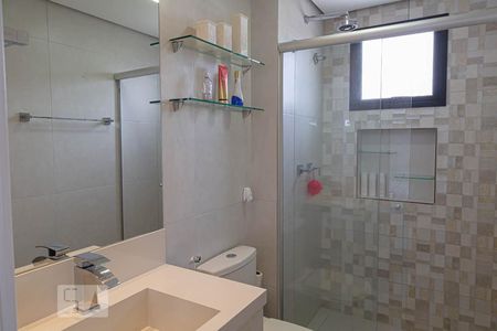 Banheiro da Suíte de apartamento para alugar com 2 quartos, 60m² em Bela Vista, São Paulo