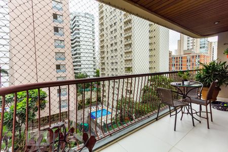 Varanda da Sala de apartamento à venda com 4 quartos, 172m² em Vila Uberabinha, São Paulo