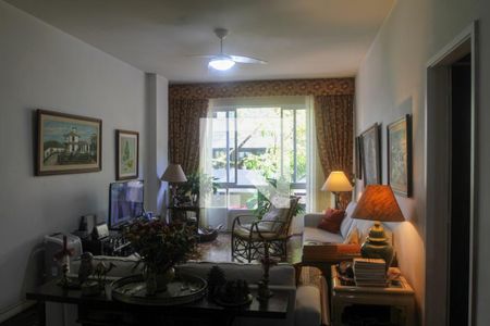 Sala de apartamento à venda com 3 quartos, 135m² em Gávea, Rio de Janeiro