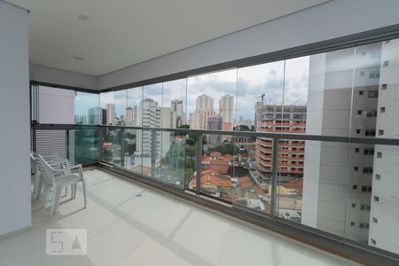 Varanda da Sala de apartamento para alugar com 2 quartos, 69m² em Vila Romana, São Paulo