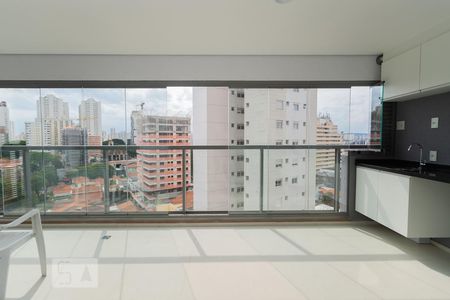 Varanda da Sala de apartamento para alugar com 2 quartos, 69m² em Vila Romana, São Paulo