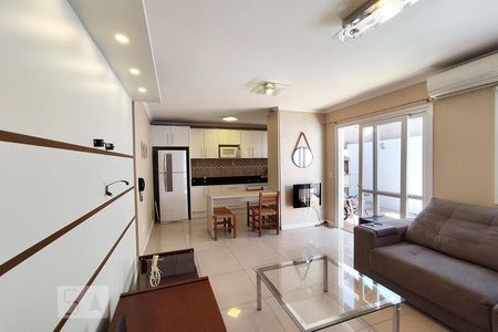 Sala de casa de condomínio para alugar com 2 quartos, 111m² em Estância Velha, Canoas