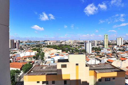 Vista da Sala de apartamento à venda com 2 quartos, 58m² em Vila Valparaíso, Santo André