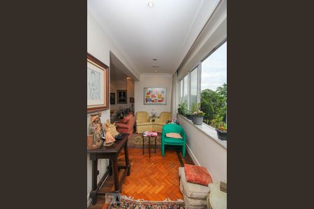 Sala de Estar de apartamento à venda com 4 quartos, 256m² em Flamengo, Rio de Janeiro