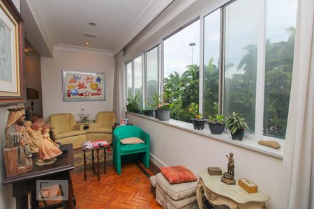 Sala de Estar de apartamento à venda com 4 quartos, 256m² em Flamengo, Rio de Janeiro