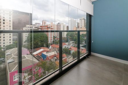 Varanda de apartamento para alugar com 2 quartos, 58m² em Pinheiros, São Paulo
