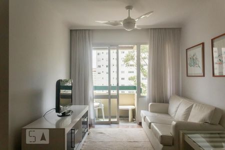 Sala de Estar de apartamento à venda com 3 quartos, 79m² em Vila Sofia, São Paulo