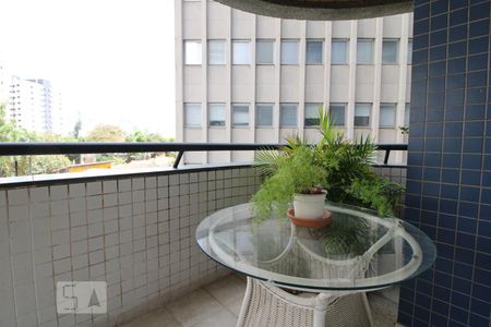 Varanda de apartamento para alugar com 3 quartos, 140m² em Brooklin Novo, São Paulo