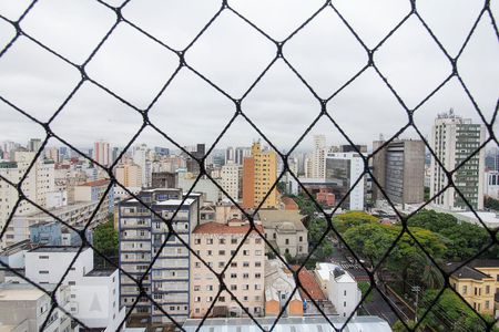 Vista Sala de apartamento à venda com 1 quarto, 43m² em Campos Elíseos, São Paulo