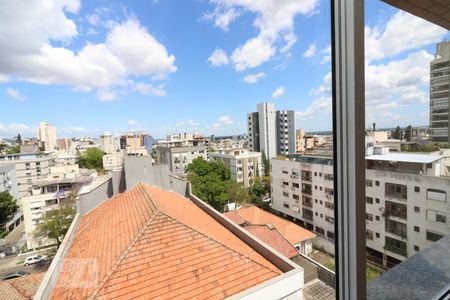 Vista da Sala de apartamento à venda com 2 quartos, 68m² em São João, Porto Alegre