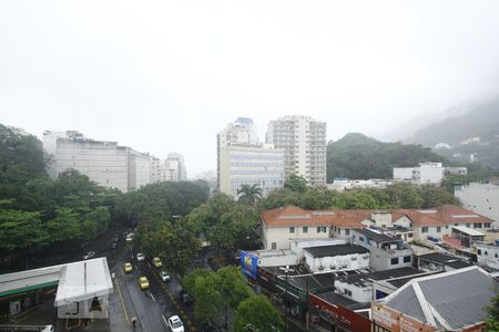 Vista da Sala de apartamento à venda com 3 quartos, 99m² em Humaitá, Rio de Janeiro