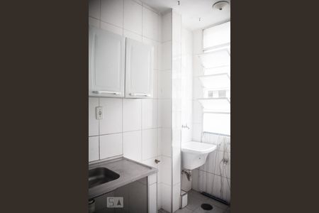 Cozinha de apartamento à venda com 1 quarto, 50m² em República, São Paulo