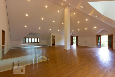 Sala com 4 ambientes  de casa de condomínio para alugar com 5 quartos, 480m² em Jardim Passárgada I, Cotia