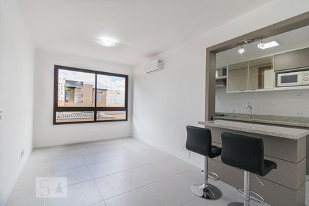 Sala de apartamento à venda com 1 quarto, 48m² em Cristo Redentor, Porto Alegre