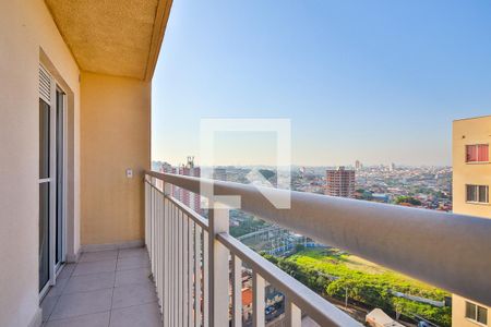 Varanda  de apartamento para alugar com 1 quarto, 30m² em Vila Penteado, São Paulo