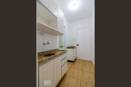 Cozinha de kitnet/studio para alugar com 1 quarto, 30m² em Centro Histórico, Porto Alegre