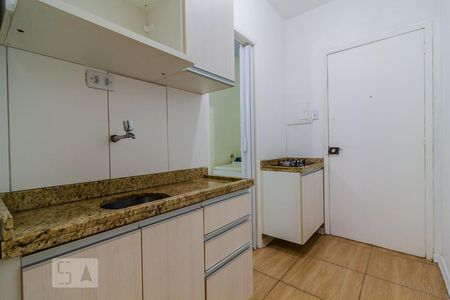 Cozinha de kitnet/studio para alugar com 1 quarto, 30m² em Centro Histórico, Porto Alegre