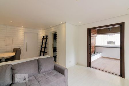 Sala de apartamento para alugar com 2 quartos, 85m² em Moema, São Paulo