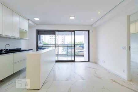 Sala de apartamento para alugar com 1 quarto, 49m² em Mirandópolis, São Paulo