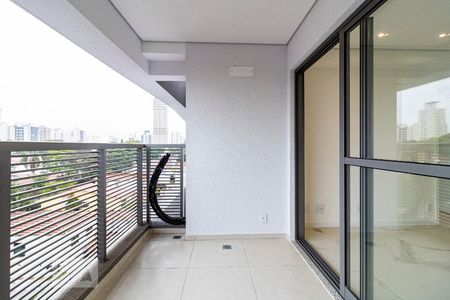 Varanda de apartamento para alugar com 1 quarto, 49m² em Mirandópolis, São Paulo