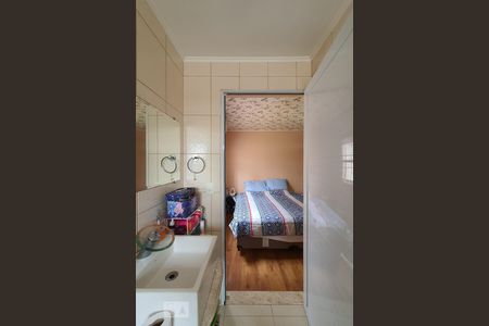 Banheiro da suíte de casa à venda com 4 quartos, 240m² em Vila Brasílio Machado, São Paulo