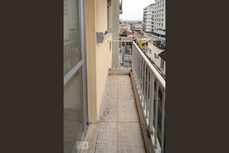 Varanda de apartamento à venda com 3 quartos, 75m² em Rocha, Rio de Janeiro