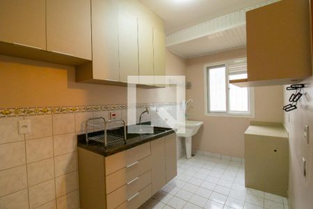 Cozinha de apartamento à venda com 1 quarto, 34m² em Humaitá, Porto Alegre