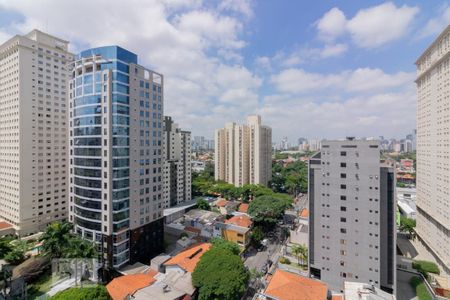 Vista Varanda de kitnet/studio para alugar com 1 quarto, 40m² em Vila Olímpia, São Paulo