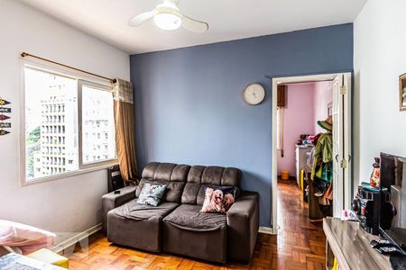 Sala de apartamento à venda com 1 quarto, 40m² em Bela Vista, São Paulo