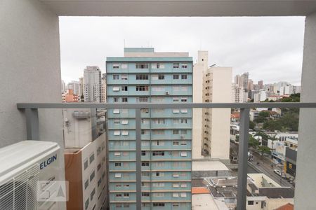 Varanda de kitnet/studio para alugar com 1 quarto, 25m² em Perdizes, São Paulo