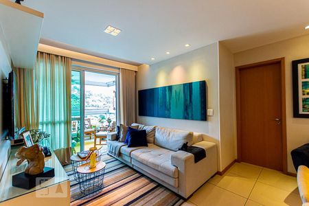 Sala de apartamento à venda com 3 quartos, 120m² em Vital Brasil, Niterói