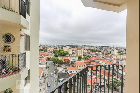 Varanda da Sala de apartamento para alugar com 2 quartos, 58m² em Vila Polopoli, São Paulo