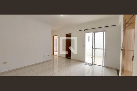 Sala de apartamento para alugar com 2 quartos, 64m² em Vila Homero Thon, Santo André