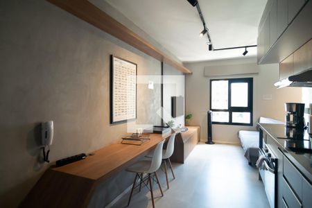 Studio à venda com 32m², 1 quarto e sem vagaStudio