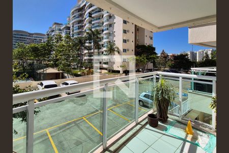 Varanda de apartamento para alugar com 2 quartos, 72m² em Recreio dos Bandeirantes, Rio de Janeiro