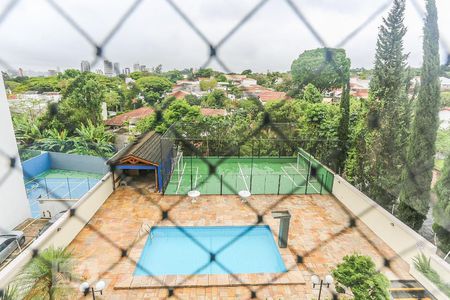 Varanda da Sala Vista de apartamento para alugar com 2 quartos, 74m² em Caxingui, São Paulo