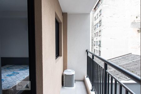 Varanda de kitnet/studio para alugar com 1 quarto, 25m² em Liberdade, São Paulo