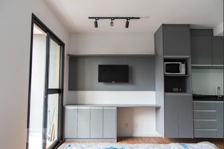 Sala/quarto de kitnet/studio para alugar com 1 quarto, 25m² em Liberdade, São Paulo