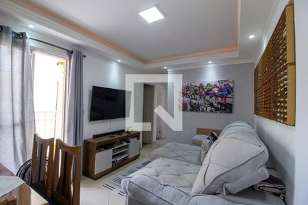 Sala de apartamento para alugar com 2 quartos, 50m² em Jardim Guadalajara, Sorocaba