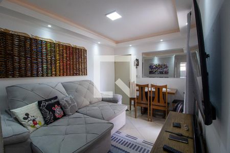 Sala de apartamento para alugar com 2 quartos, 50m² em Jardim Guadalajara, Sorocaba