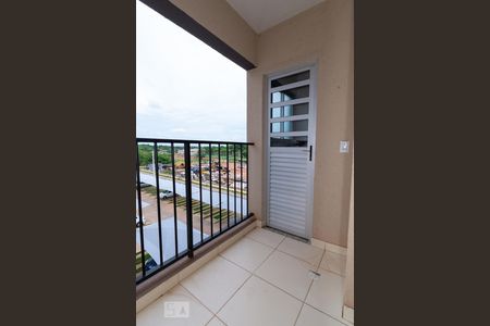 Varanda da Sala de apartamento para alugar com 2 quartos, 58m² em Parque Oeste Industrial, Goiânia