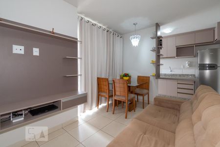 Sala de apartamento para alugar com 2 quartos, 58m² em Parque Oeste Industrial, Goiânia