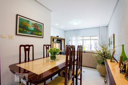 Sala de jantar de casa à venda com 3 quartos, 381m² em Vila Helena, Santo André